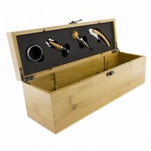 5 Piece Wine Set Wooden Case (Item ID:2421)