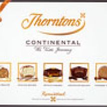 131g Continental Milk Dark White - Thorntons
